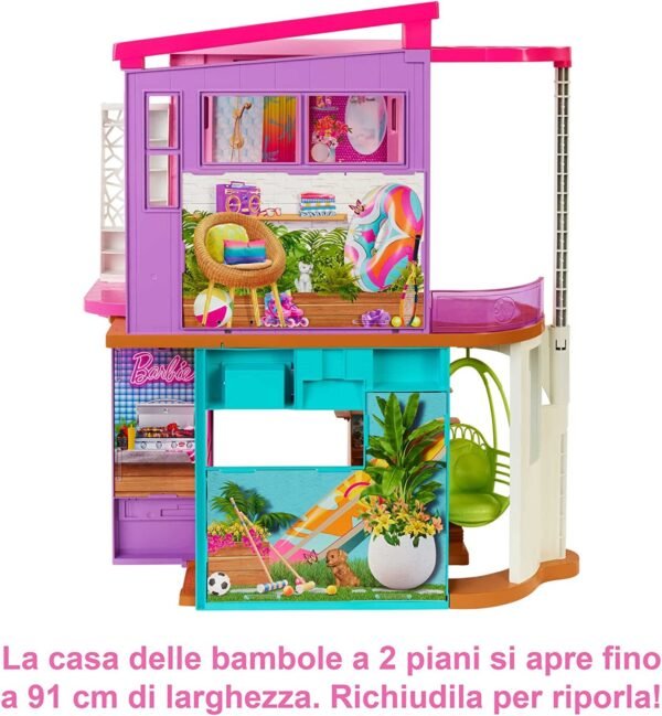 BARBIE CASA DI MALIBU NEW HCD50