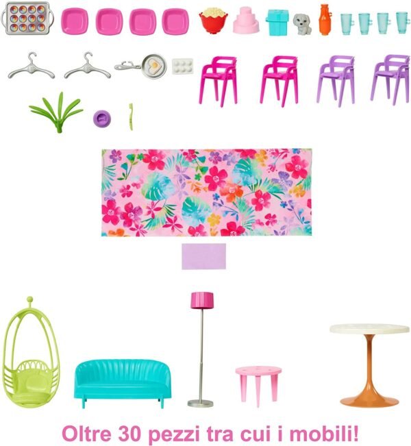 BARBIE CASA DI MALIBU NEW HCD50