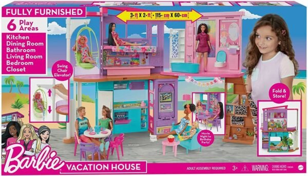 BARBIE CASA DI MALIBU NEW HCD50