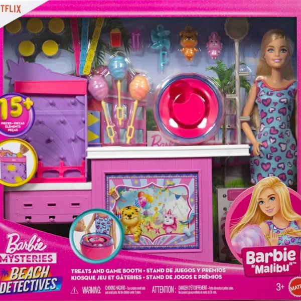 Barbie chiosco dello zucchero filato