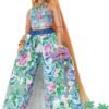 BARBIE EXTRA FANCY VESTITO FIORI HHN14