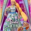 BARBIE EXTRA FANCY VESTITO FIORI HHN14