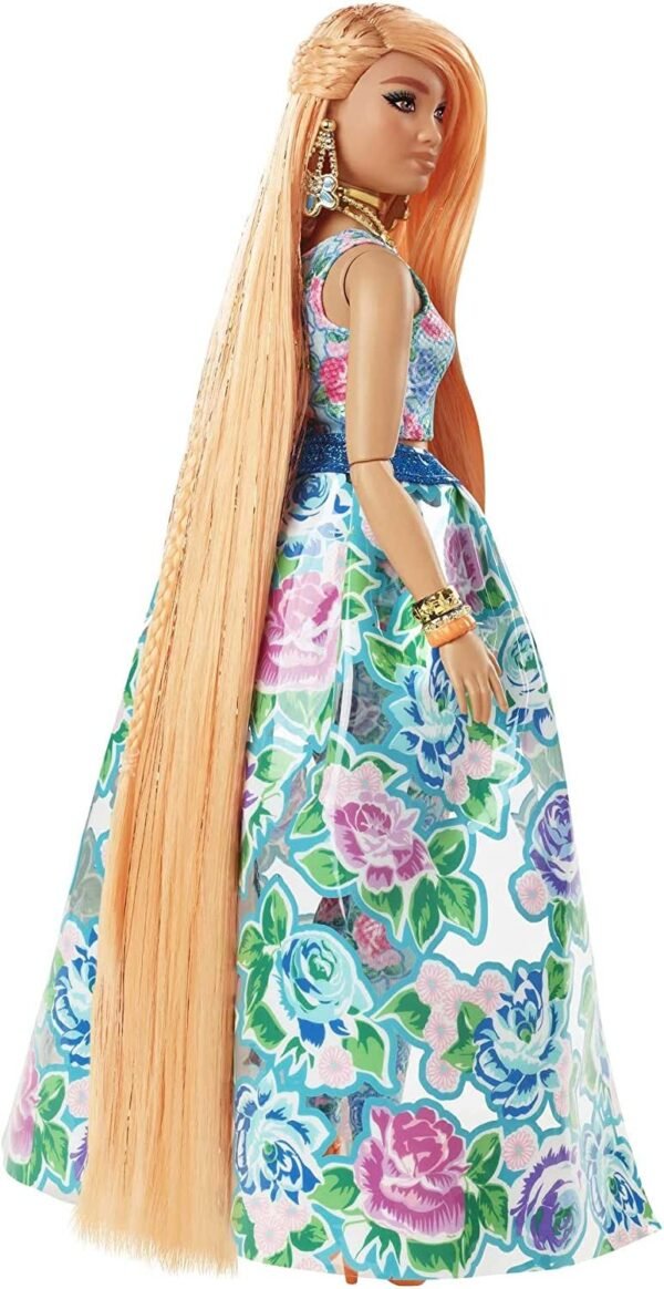BARBIE EXTRA FANCY VESTITO FIORI HHN14