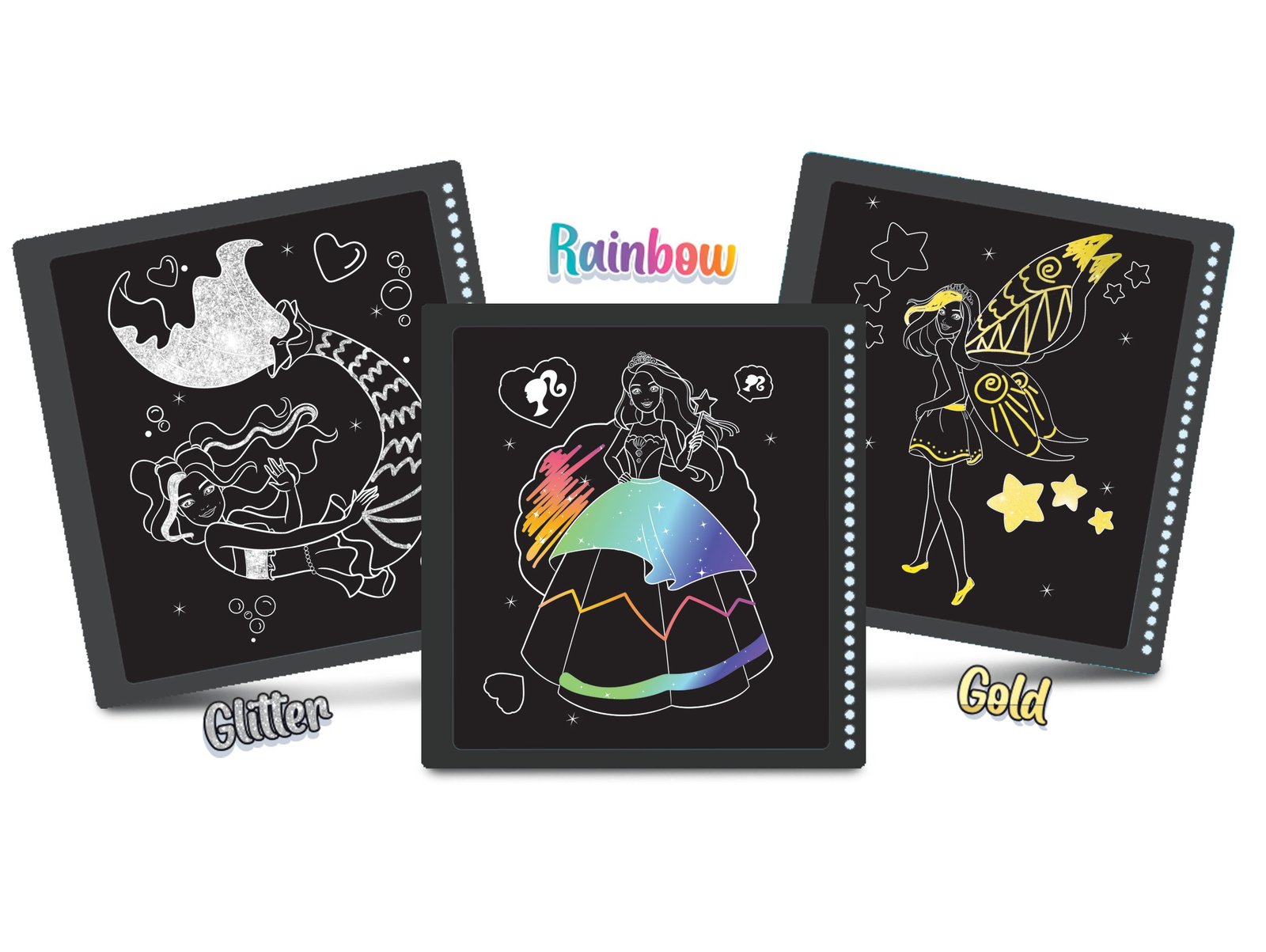 BARBIE SKETCHBOOK MER-MAZING SCRATCH REVEAL - immagine 4