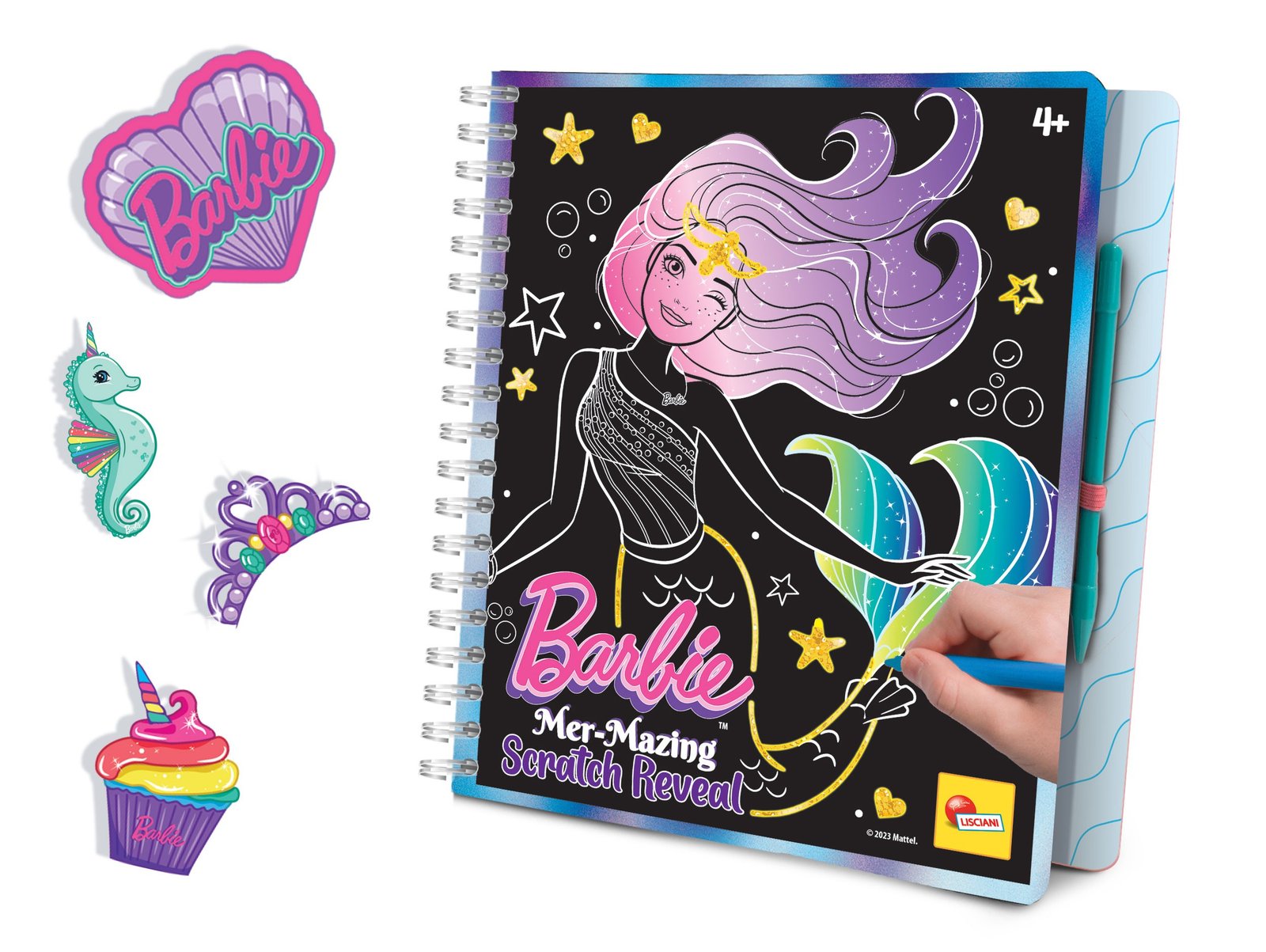 BARBIE SKETCHBOOK MER-MAZING SCRATCH REVEAL - immagine 5