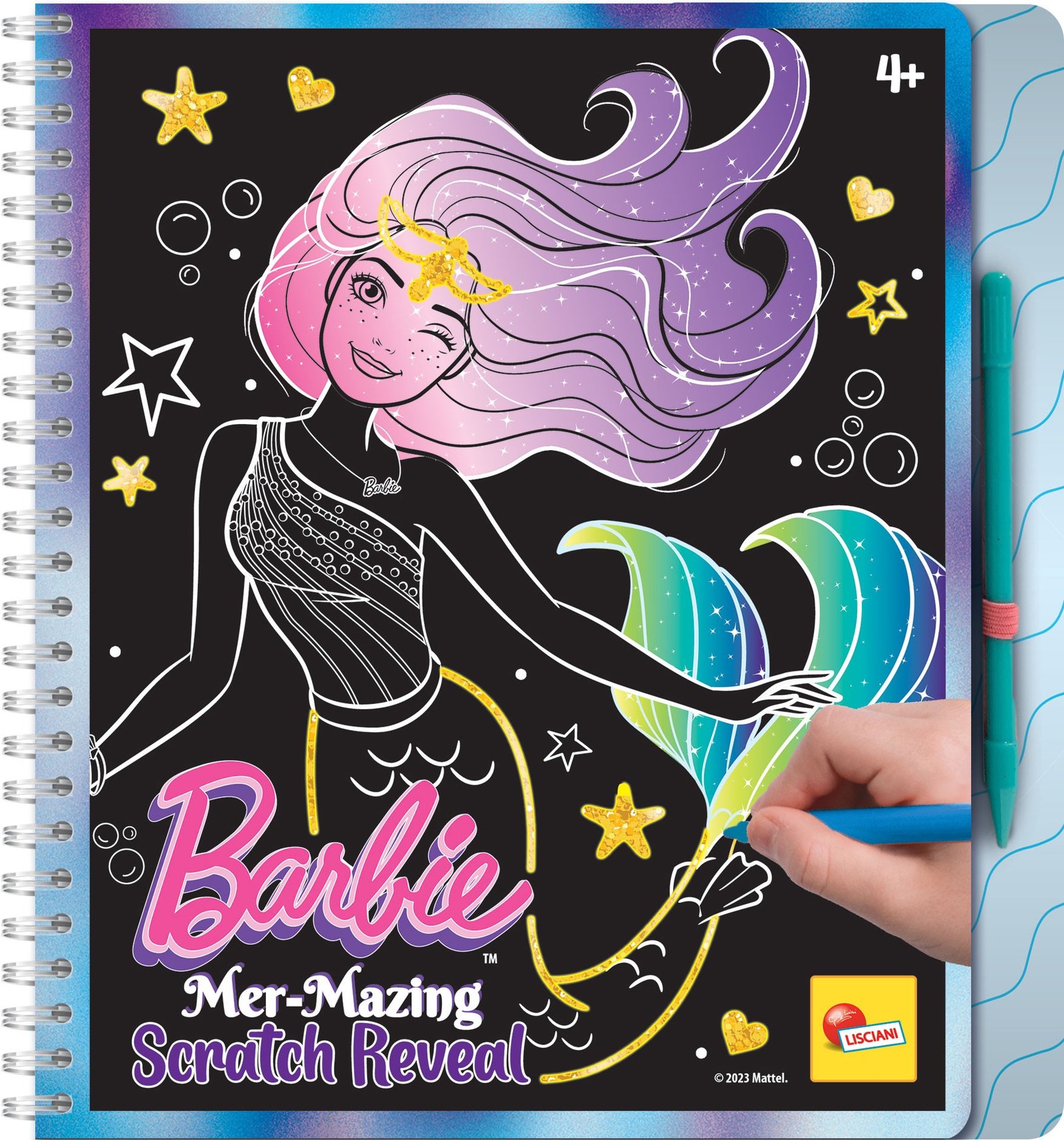 BARBIE SKETCHBOOK MER-MAZING SCRATCH REVEAL