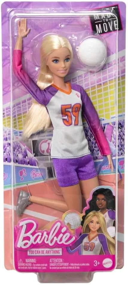 Barbie sport snodate - pallavolista