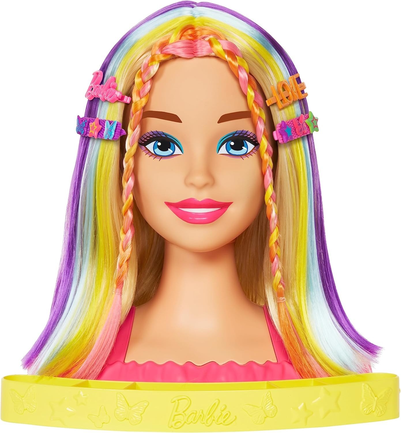 Barbie Styling Head Capelli Arcobaleno HMD78