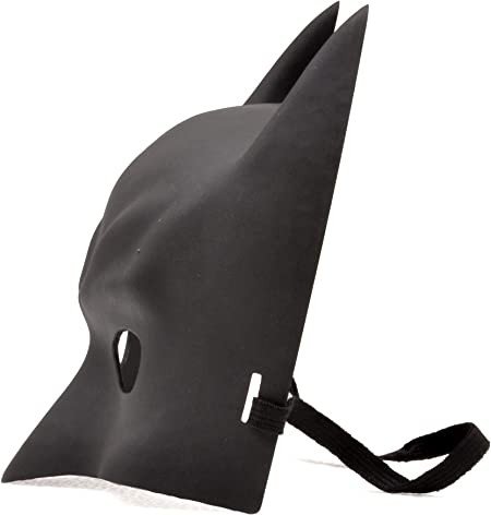 BATMAN COSTUME REVERSIBILE GRIGIO/NERO C/MUSCOLI 8/10 anni