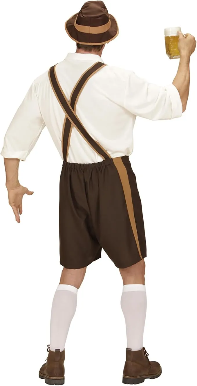 "BAVARESE" (lederhosen, camicia, calze, cappello) - immagine 2