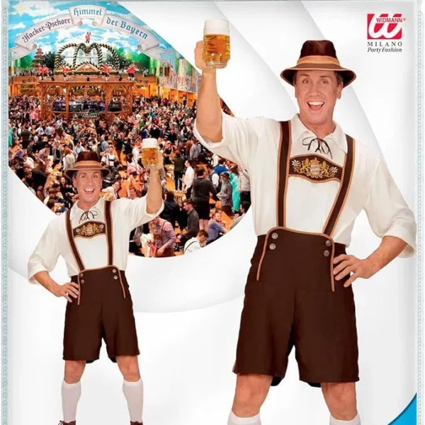 "BAVARESE" (lederhosen, camicia, calze, cappello)