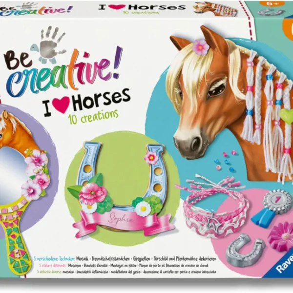 Be Creative Midi XL: Multihorses