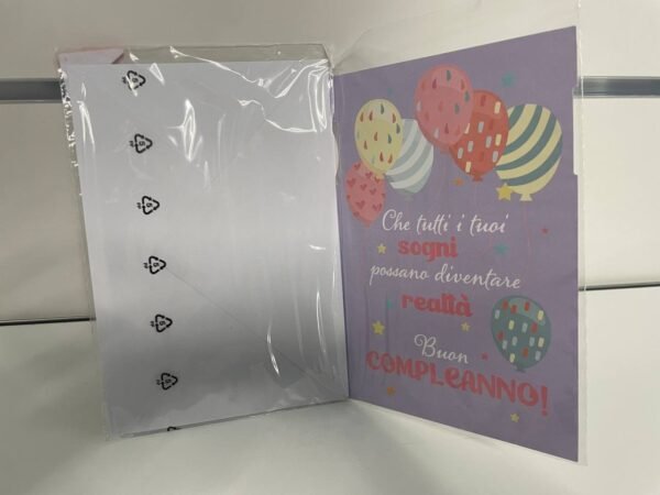 BIGL.COMPLEANNO ROTELLA PASTEL 2 SOGG.