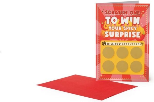 BIGLIETTO AUG. GRATTA E SCOPRI -
SCRATCH-OFF CARD - SPICY