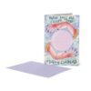 Biglietto d'auguri gratta e sc - scratch off card - happy birth - crystal ball