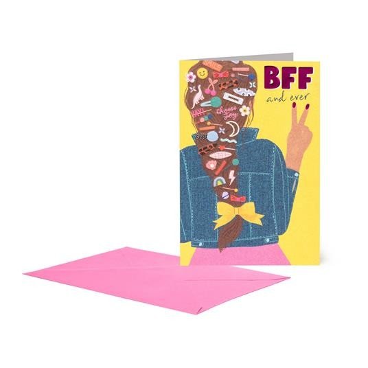 BIGLIETTO D'AUGURI - GREETING
CARD - BFF