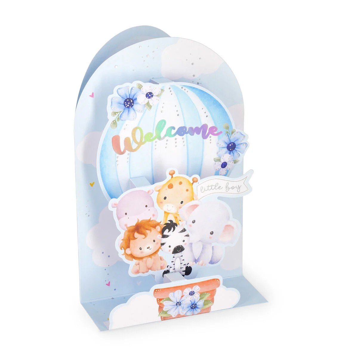 BIGLIETTO POP-UP - POP-UP GREETING CARD - BABY BOY - immagine 2