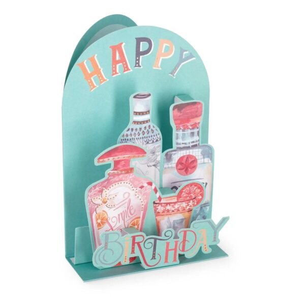 BIGLIETTO POP-UP - POP-UP GREETING CARD - COCKTAIL