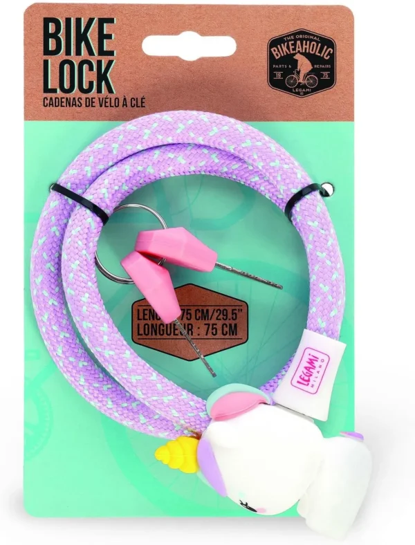 BIKE LOCK - LUCCHETTO PER BICI CON CHIAVE - UNICORN
