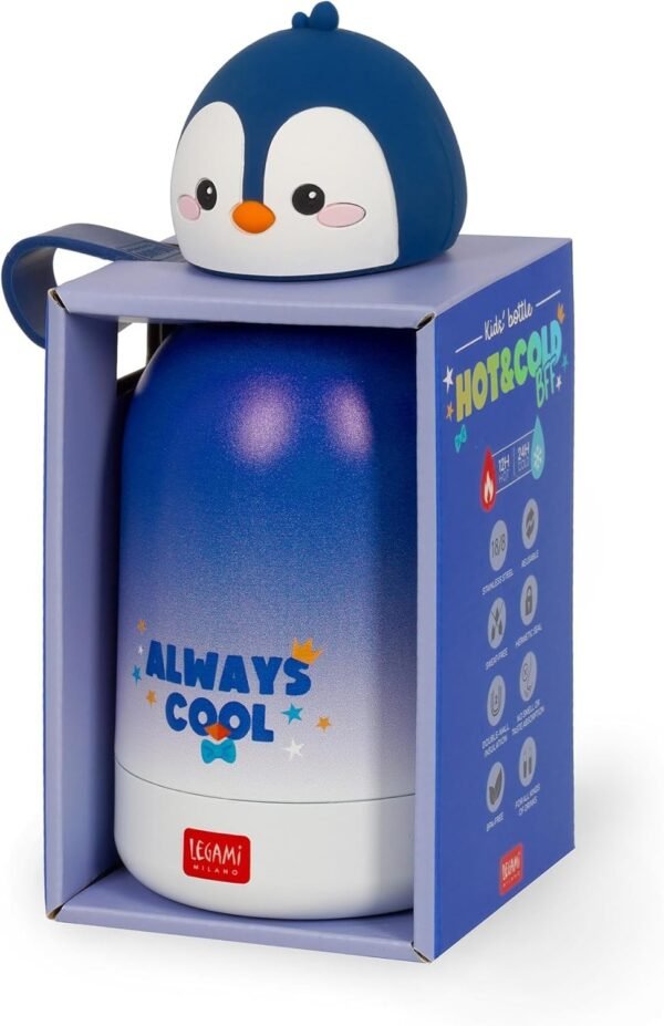 HOTeCOLD BFF - BORRACCIA TERMICA PER BAMBINI - PENGUIN