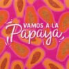 Borsa mare - beach bag - papaya