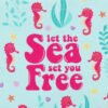 BORSA MARE - BEACH BAG -
SEAHORSE