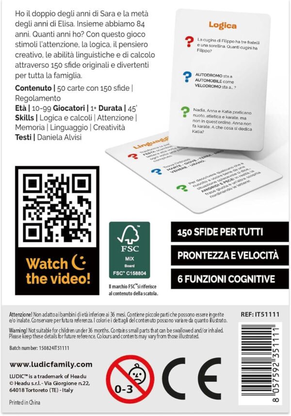Brain Cards Active Minds