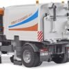 BRUDER CAMION MAN TGS PULIZIA STRADE