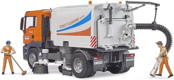 BRUDER CAMION MAN TGS PULIZIA STRADE