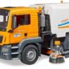 BRUDER CAMION MAN TGS PULIZIA STRADE