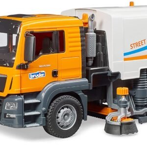 BRUDER CAMION MAN TGS PULIZIA STRADE