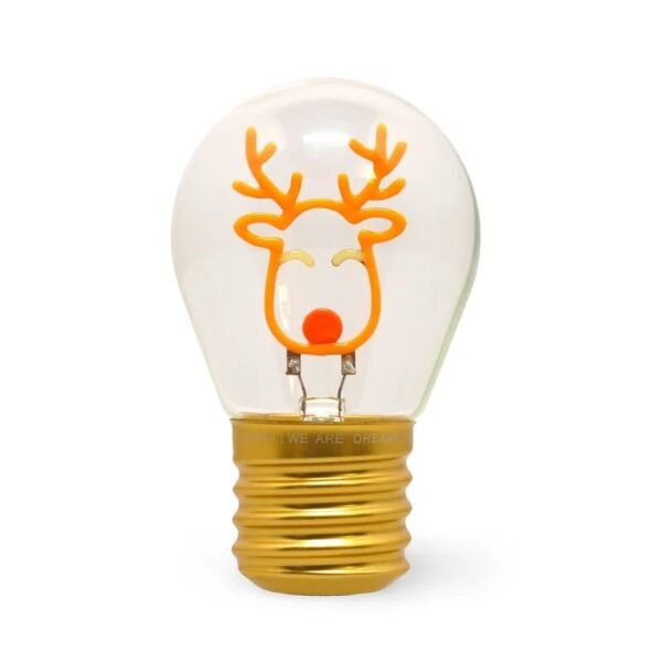 BULB FICTION - LAMPADA DA TAVOLO A LAMPADINA - REINDEER