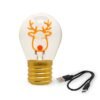 BULB FICTION - LAMPADA DA TAVOLO A LAMPADINA - REINDEER