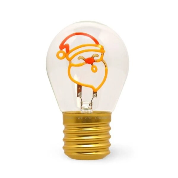 BULB FICTION - LAMPADA DA TAVOLO A LAMPADINA - SANTA CLAUS