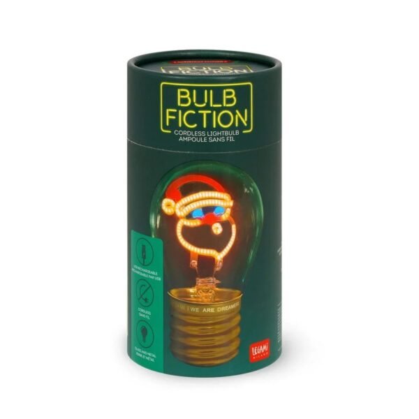 BULB FICTION - LAMPADA DA TAVOLO A LAMPADINA - SANTA CLAUS