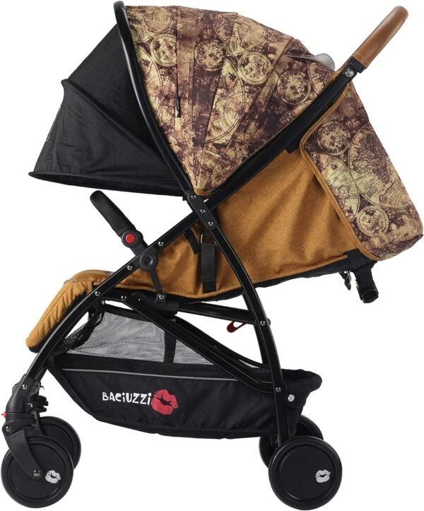 BX VOIAGE MIELE passeggino super leggero,
chiusura Lampo, traspirante full optional  -  set pappa in omaggio