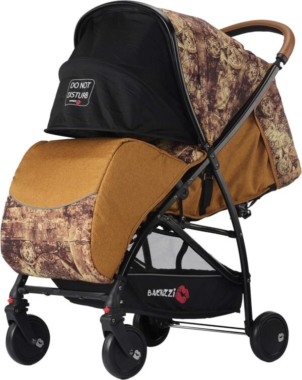 BX VOIAGE MIELE passeggino super leggero,
chiusura Lampo, traspirante full optional  -  set pappa in omaggio