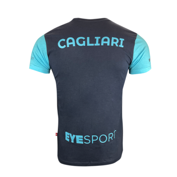 CAGLIARI CALCIO 23/24 &ndash; T-SHIRT ALLENAMENTO COTONE STAFF S
