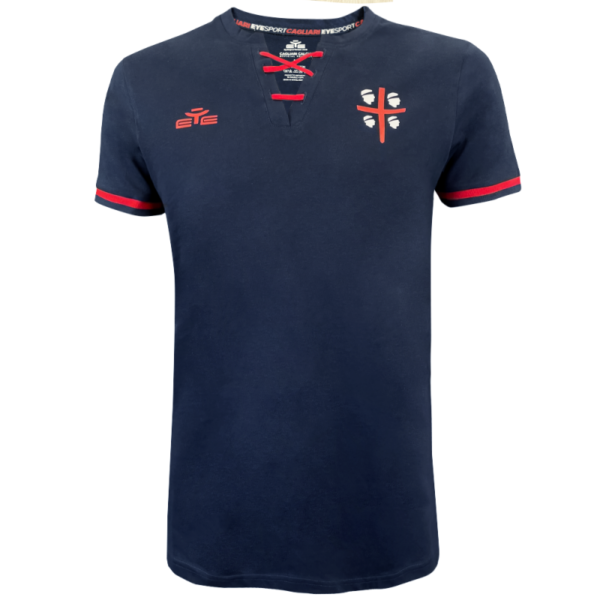 CAGLIARI CALCIO 23/24 &ndash; T-SHIRT FAN SCUDETTO 2YS