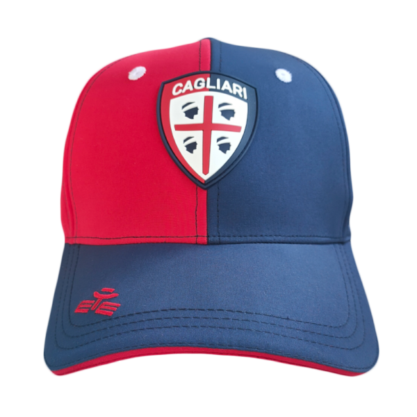 CAGLIARI CALCIO BASEBALL CAP ROSSO BLU