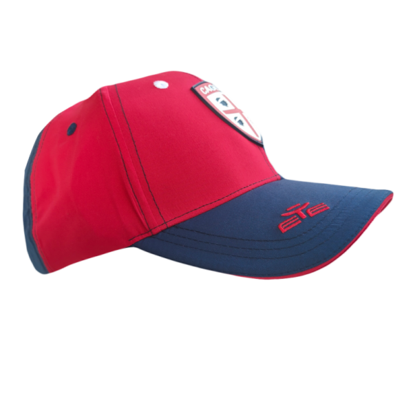 CAGLIARI CALCIO BASEBALL CAP ROSSO BLU