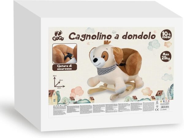 CAGNOLINO A DONDOLO CON CINTURA