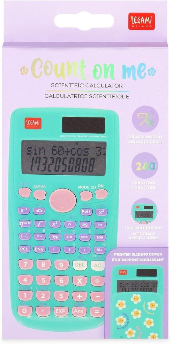 CALCOLATRICE SCIENTIFICA
- COUNT ON ME - DAISY