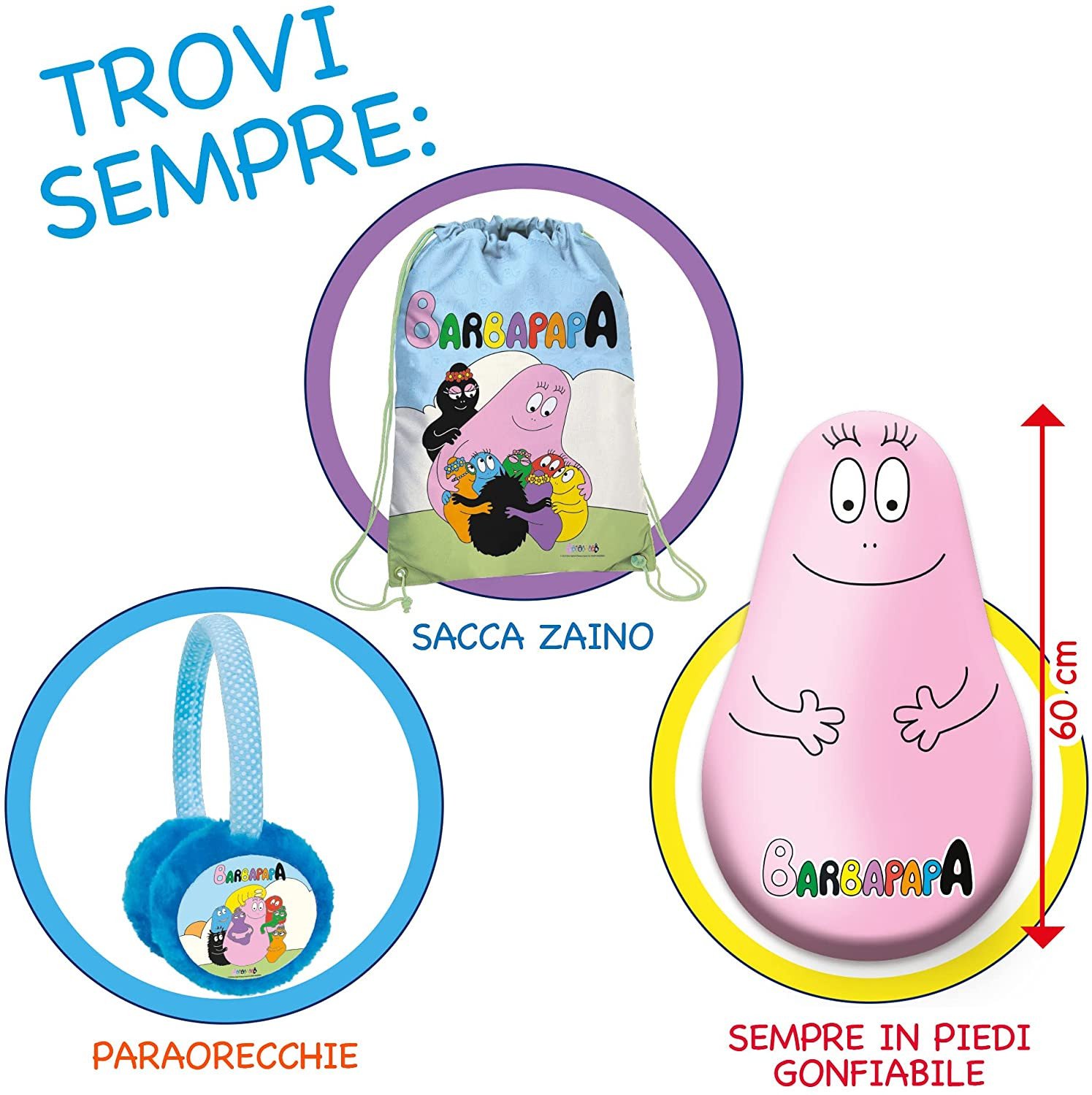 CALZETTONE BARBAPAPA 22