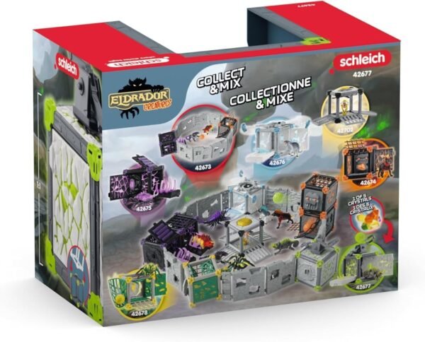 CAMALEONTE DI PIETRA battlecave ELDRADOR creatures SCHLEICH 42677 et&agrave; 6+