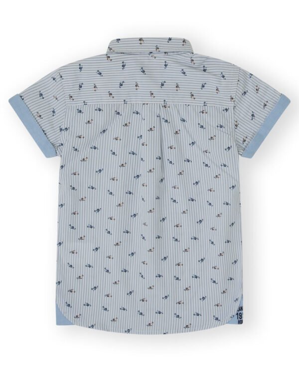 CAMISA VESPA - CELESTE -   10Y - 1