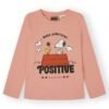 CAMISETA  POSITIVESNOOPY - ROSA -   18M - 1