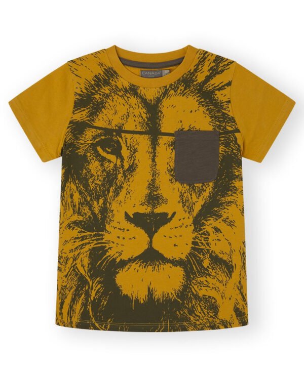CAMISETA SAVAGE - NARANJA -    6Y - 1