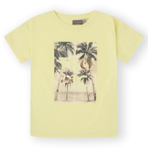 CAMISETA TROPIC - AMARILLO -   12Y - 1