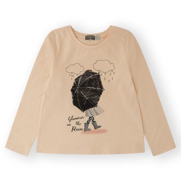 CAMISETA  UMBRELLA - ROSA -    8Y - 1